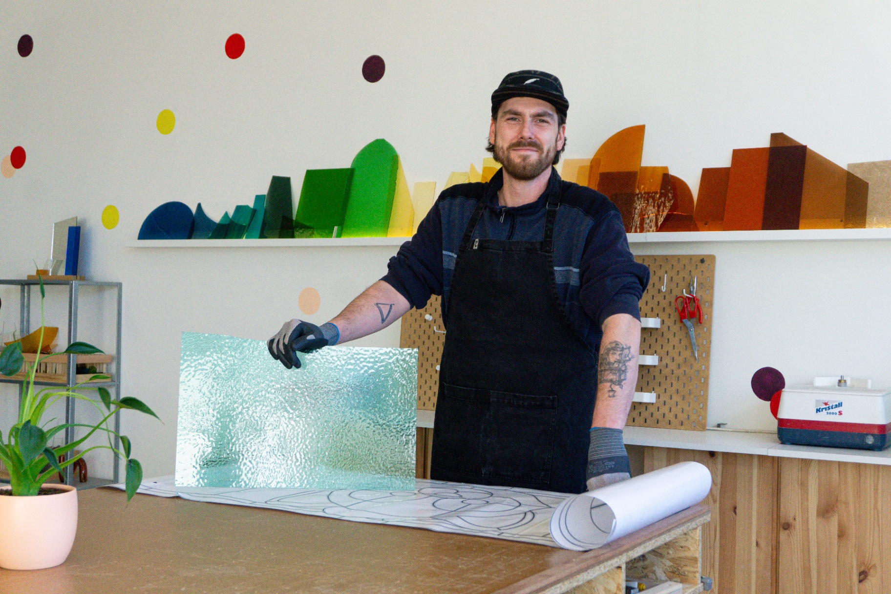 Michiel, Workshop host & allround assistentie bij Lou Creations